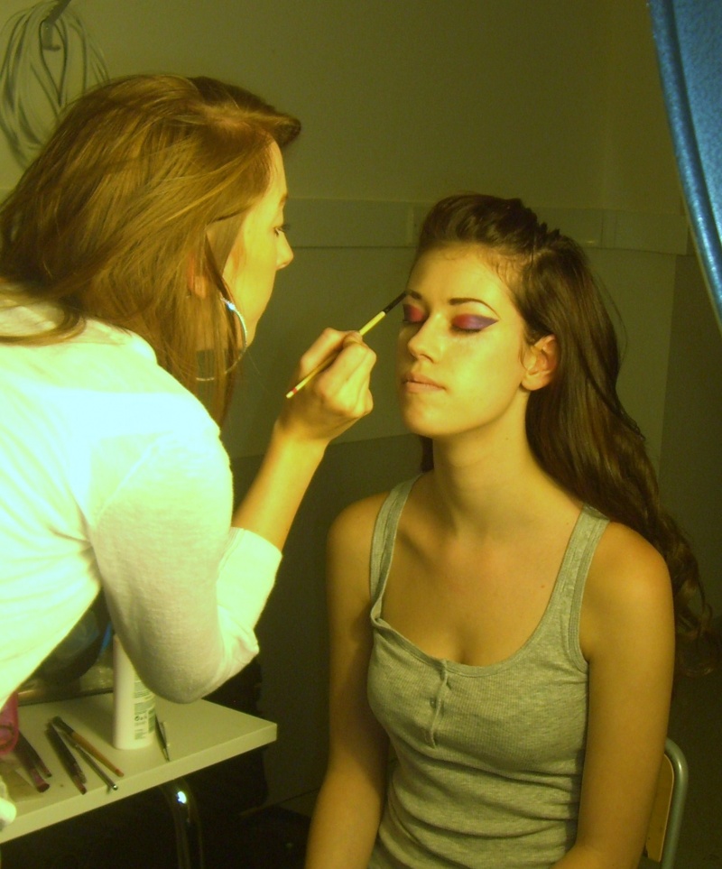 Female model photo shoot of Grace Makeup Artist 