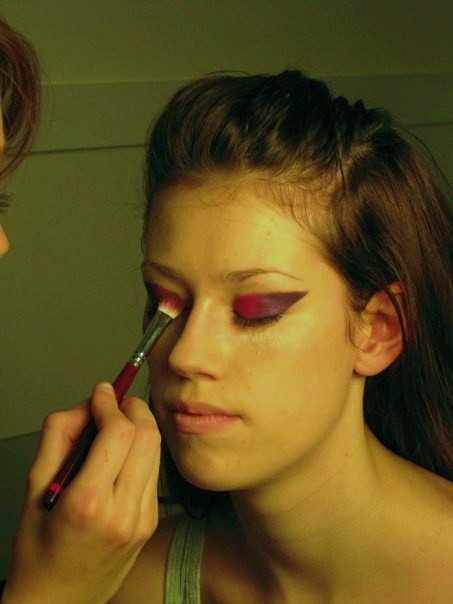 Female model photo shoot of Grace Makeup Artist 