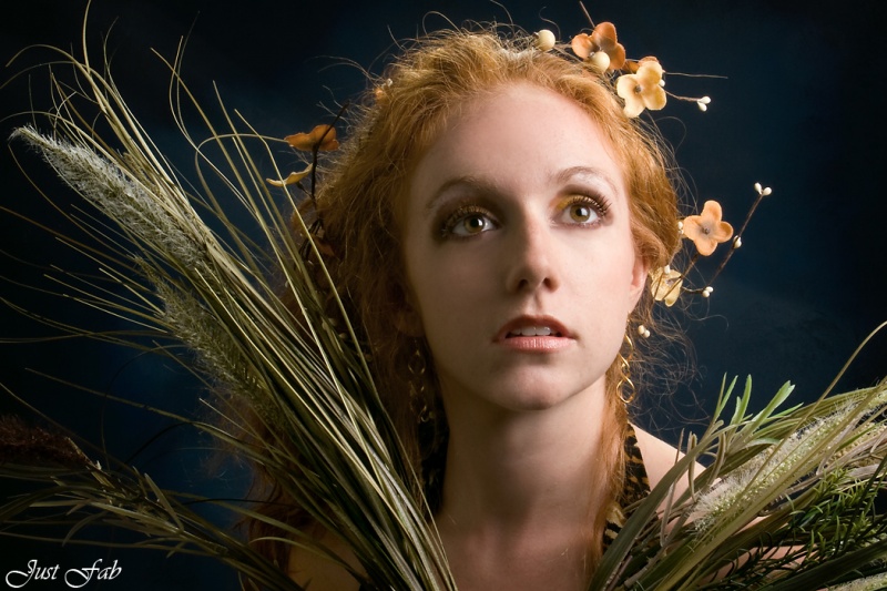 Female model photo shoot of The Wild Irish Rose by Just Fab