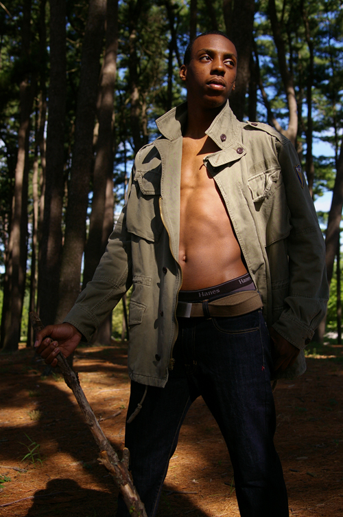 Male model photo shoot of JayReemy Davis by Stan Simmons in East Lansing, MI