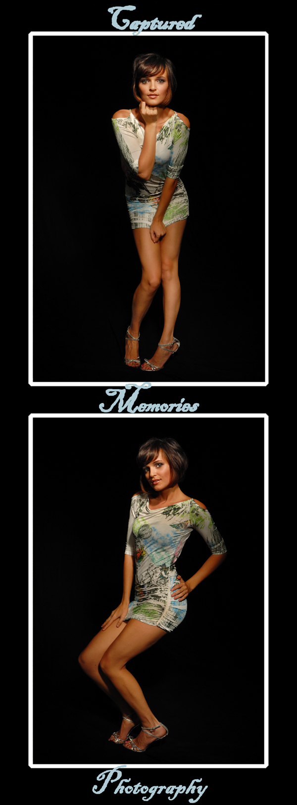 Female model photo shoot of CapturedMemoriesPhoto and LRColeman in OMP studio, makeup by LRCbeauty