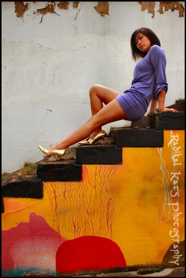 Female model photo shoot of Xin Yi by Radikal Kats Photograph in Braddock, PA