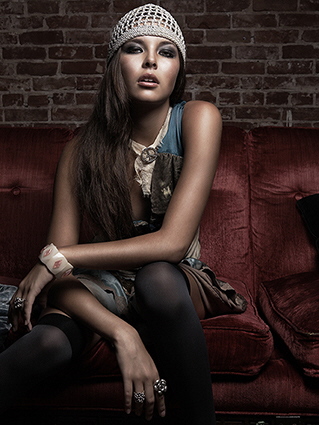Female model photo shoot of artista liz