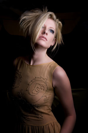 Female model photo shoot of Bixby T in Gypsy Bar; Denver, CO