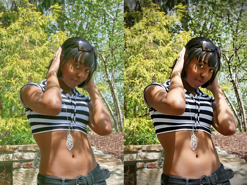 Female model photo shoot of Precious2007 by Imaging by Kehl in Columbia, MO-Shelter Gardens, digital art by ModelWorkz Grfx