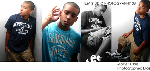 Male model photo shoot of EM Studio Photography in Studio, New York City