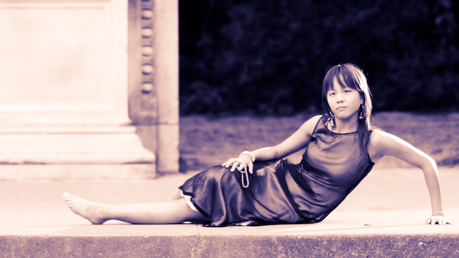 Female model photo shoot of Lila Siu by Ming Siu