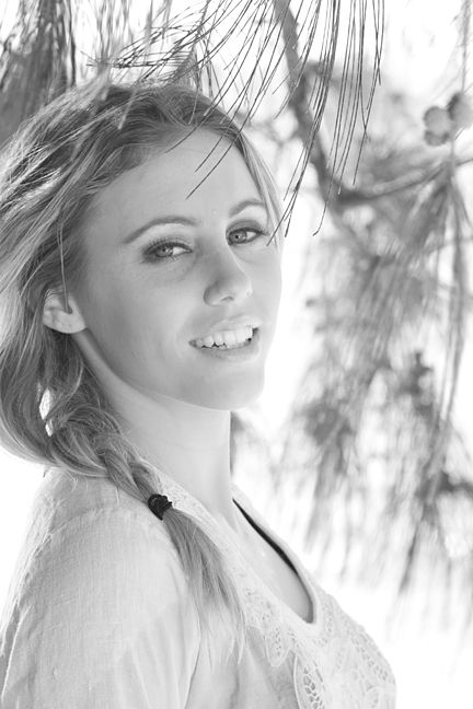 Female model photo shoot of SarahPeach by brett ferguson, makeup by Krystle Parinas