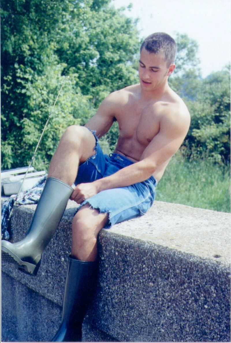 Male model photo shoot of Brian Douglas Ahern in Hidden Cove Park, Muskegon, MI