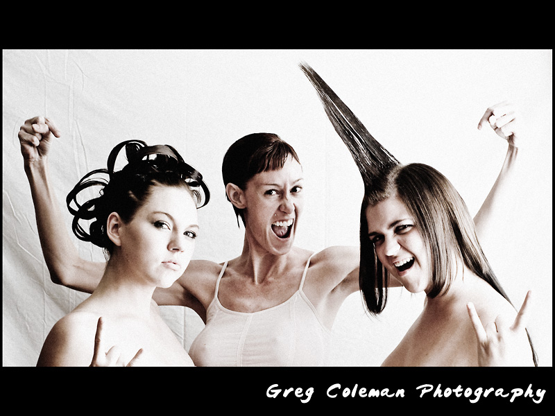 Female model photo shoot of Tabithas Tresses, KiraRhian and Stephanie M Cross by Greg Coleman