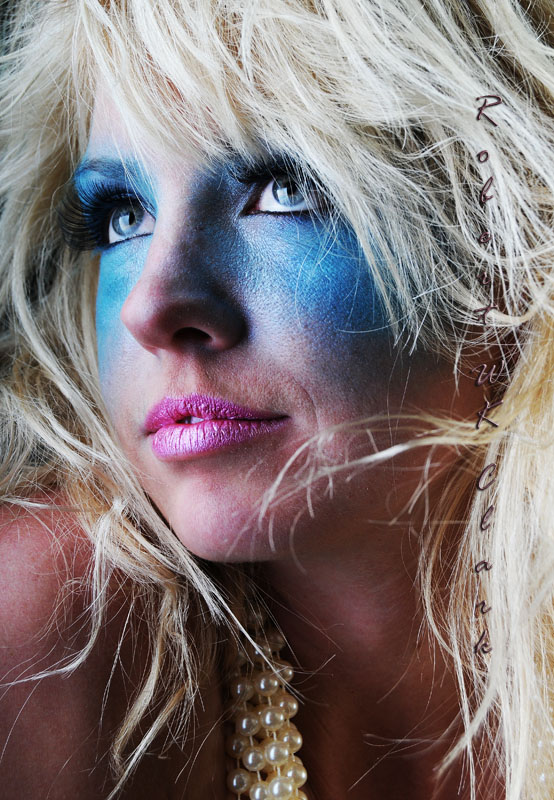 Female model photo shoot of KattStyles Makeup and Myriah Landolfi by Robert WK Clark in studio