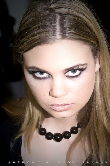 Female model photo shoot of Makeup by Charlene