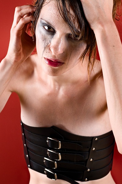 Female model photo shoot of Laurie C Make-Up Artist by Alex Wilson in KW
