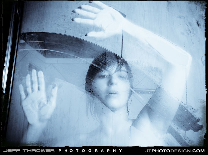 Female model photo shoot of Allison Grrr by JT Photo Design in In the shower