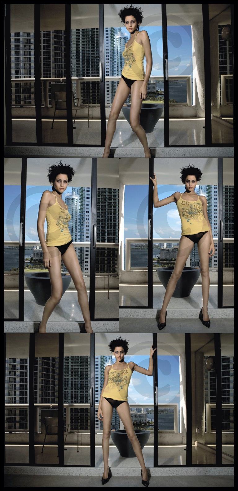 Female model photo shoot of Xio-V by Michael Raveney in 03AUG08 Miami, FL