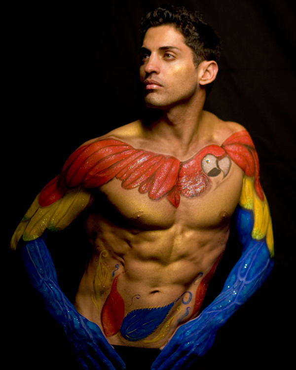 Male model photo shoot of cgmakeup and Arturo Contreras in West Hollywood, Californa