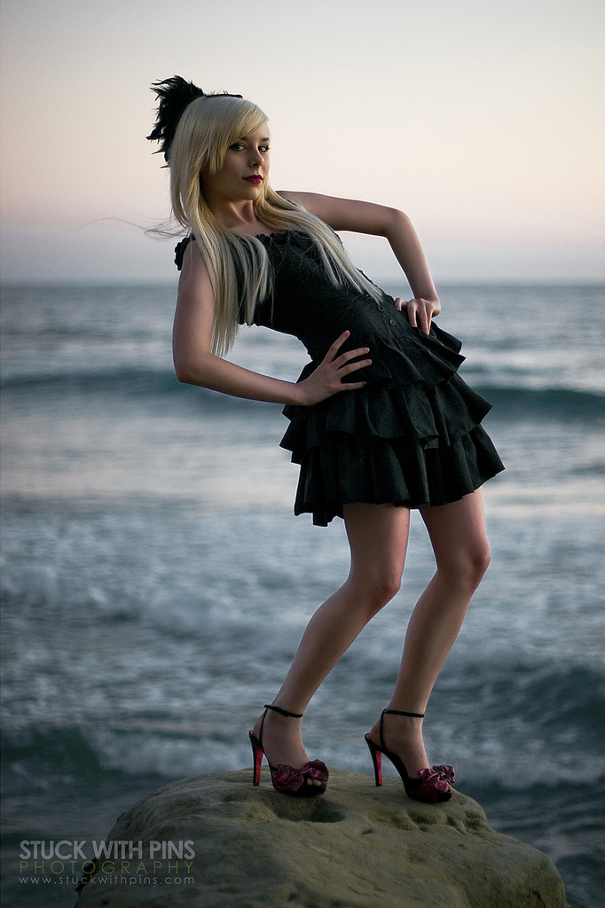 Female model photo shoot of Corinne Alexandra and Jacquelyne Marie in Torrey Pines beach, Ca
