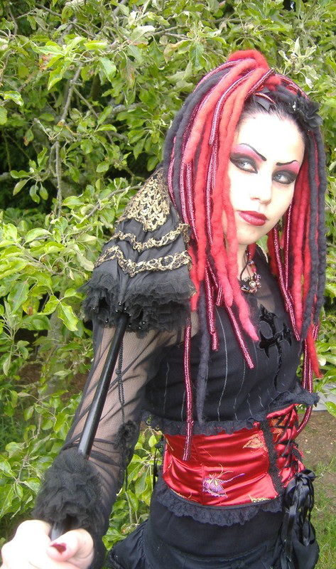Female model photo shoot of Satanic_Darkness in The Country side