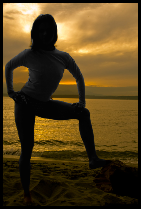 Female model photo shoot of Quelinda by Image St Photography in Golden Gardens, Seatte