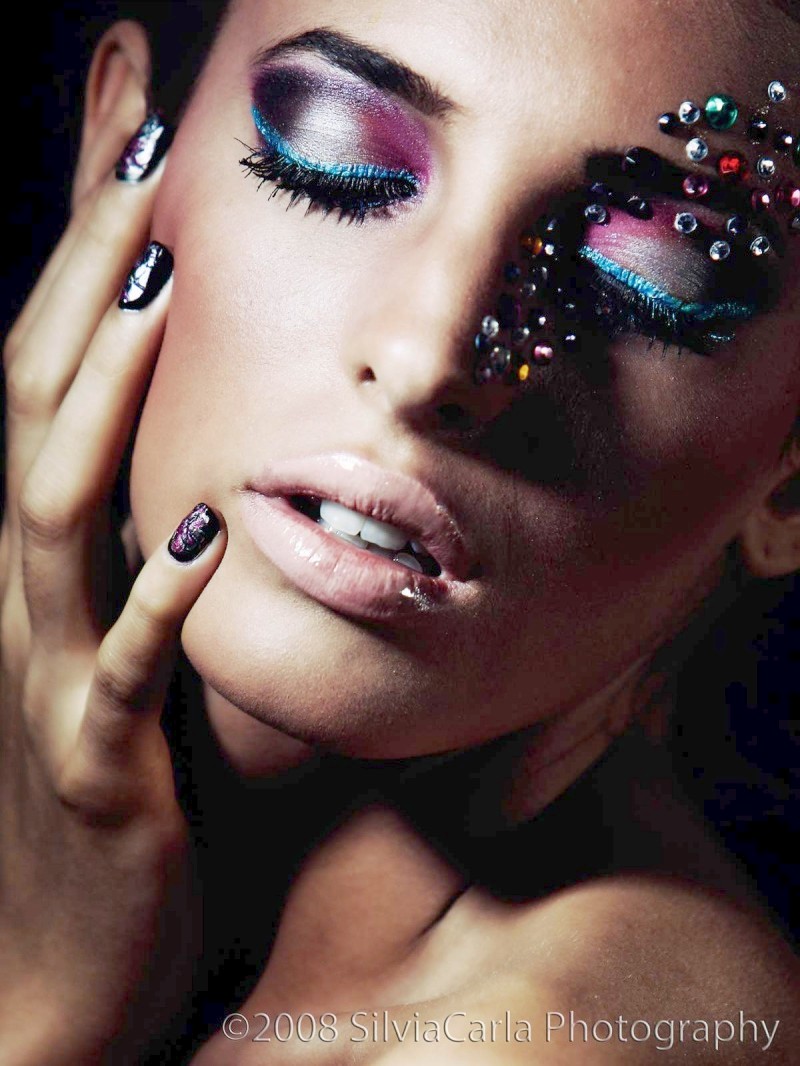Female model photo shoot of SilviaCarla Photography in my studio, makeup by JAY JAY MARTIN