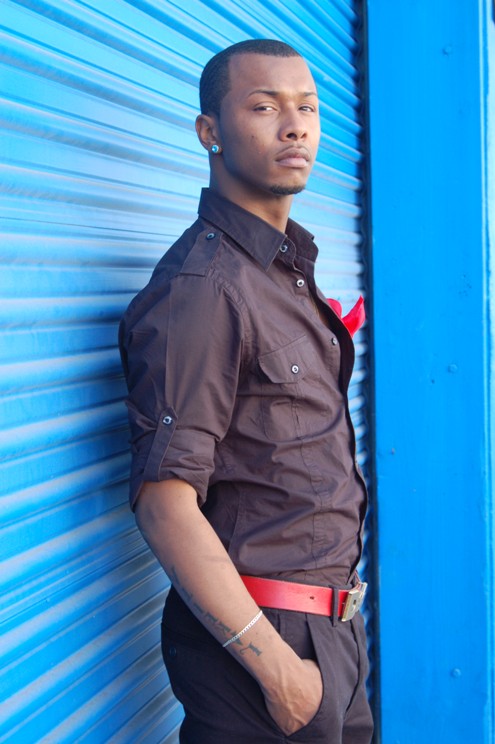 Male model photo shoot of Lucky_Justfine by PharoahS Photography