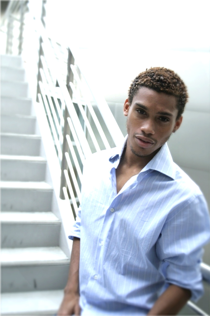Male model photo shoot of Vince Bryan by Kenzie Newman in Disney Concert Hall