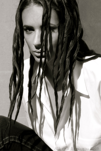 Female model photo shoot of Bri Carter by Alberto Bevacqua