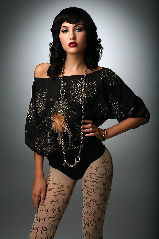 Female model photo shoot of Sally  Wang, wardrobe styled by Giorgia Severino