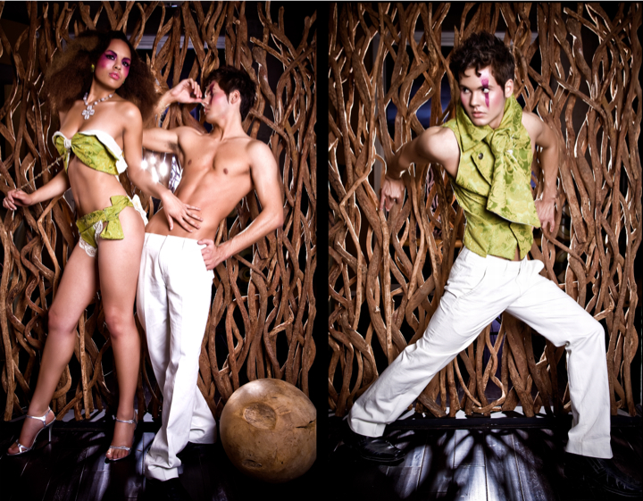 Male and Female model photo shoot of Jacob Kennedy and Britto by Andrew Chan, hair styled by Dennis Clendennen, wardrobe styled by TikiGlam, makeup by Makeup By Darcie