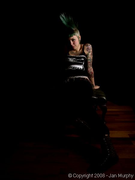 Female model photo shoot of Vesta St Noir by JanMurphy