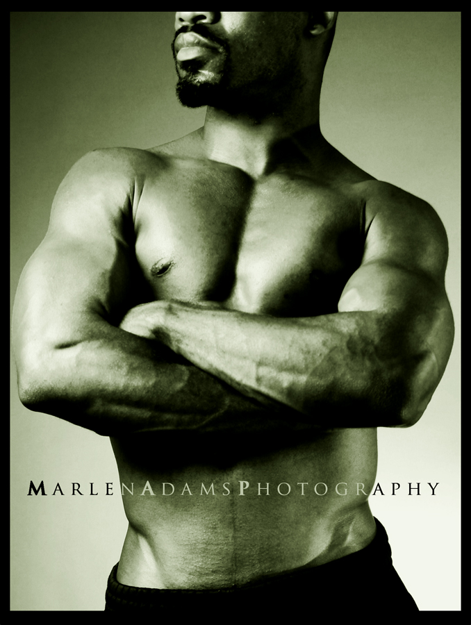 Male model photo shoot of Marlen Adams in Marlen Adams Photography Studio