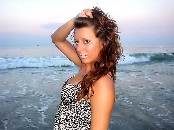 Female model photo shoot of Amber Donaldson in ocean city, md.