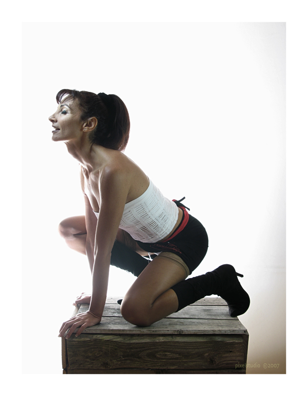 Female model photo shoot of Mickaela Marquez by Pixelstudio in PIXELSTUDIO