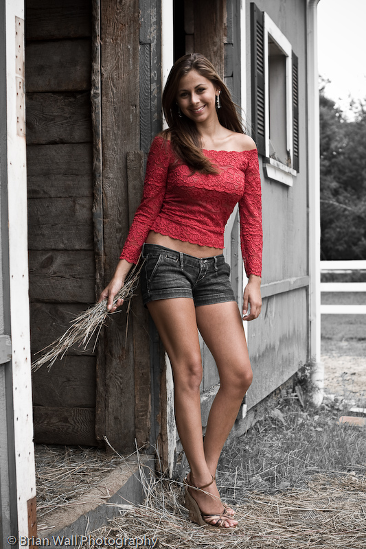 Female model photo shoot of Bekka McBride by BW - Photography