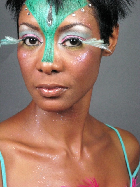 Female model photo shoot of THE MAKEUP JUNKIE