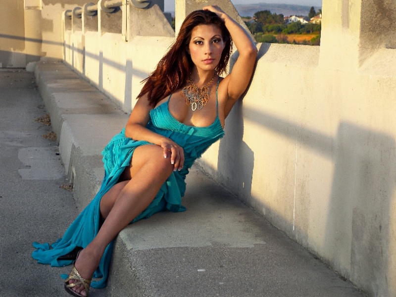 Female model photo shoot of Gina Naranjo by Team Strider