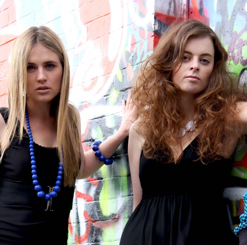 Female model photo shoot of Sinead Hannon and Lolo Ray by conny nauenburg in Windmill Lane, makeup by Sinead Hannon