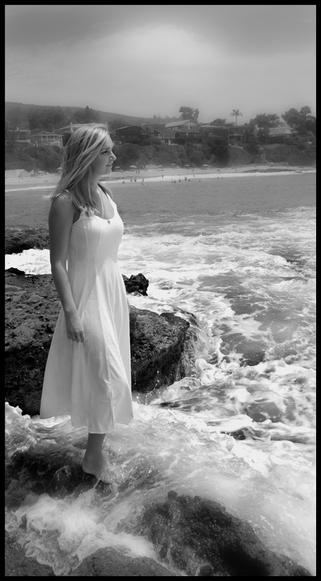 Female model photo shoot of Miss Jamie Photography in Laguna Beach, CA