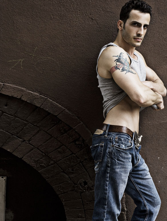 Male model photo shoot of David Tomassi in NYC