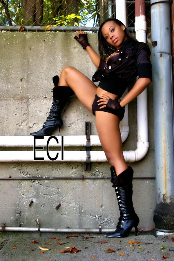 Female model photo shoot of Nicole Ronni by Eccentric Image 