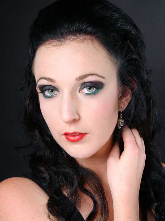 Female model photo shoot of icon makeup artistry in Blueprint Studios, Leichhardt
