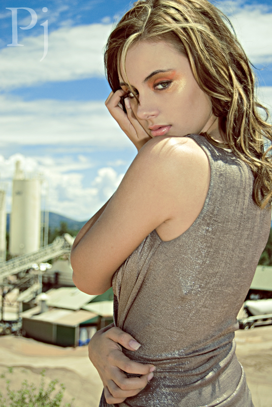 Female model photo shoot of Alexis Carlee by PenelopieJones Photo, makeup by Angel Kissed Makeup