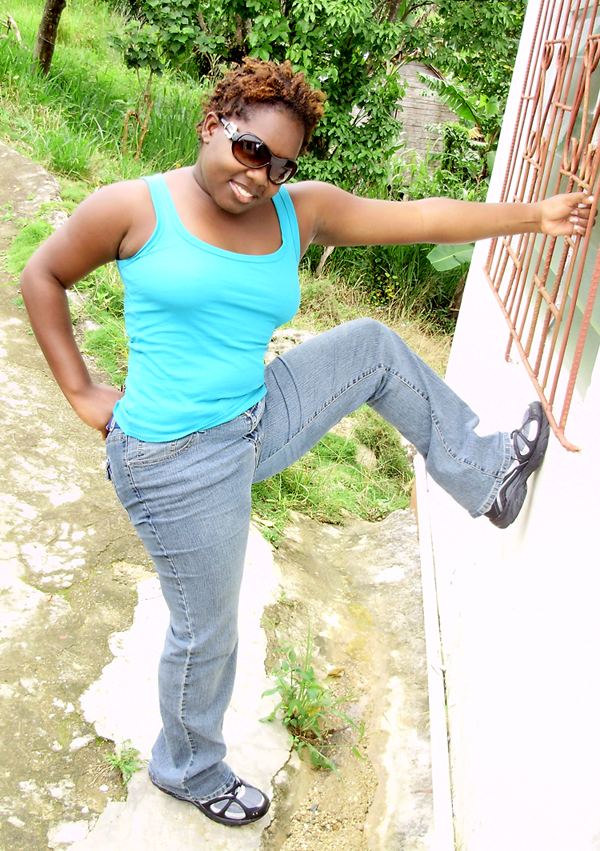 Female model photo shoot of JaModel in Trelawny, Jamaica