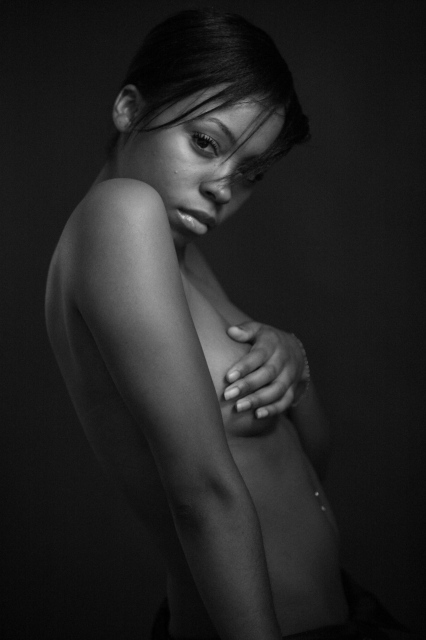 Female model photo shoot of SAI  SAI by maestro lucian in NYC STUDIO