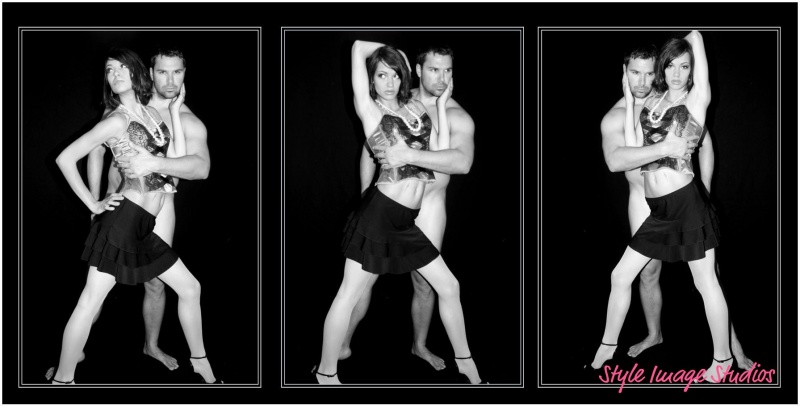 Female and Male model photo shoot of Traci Ashli and Madoc Wolf by Style Image Studios