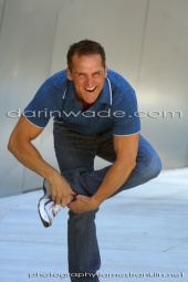 Male model photo shoot of DarinWade by James Franklin in L.A.