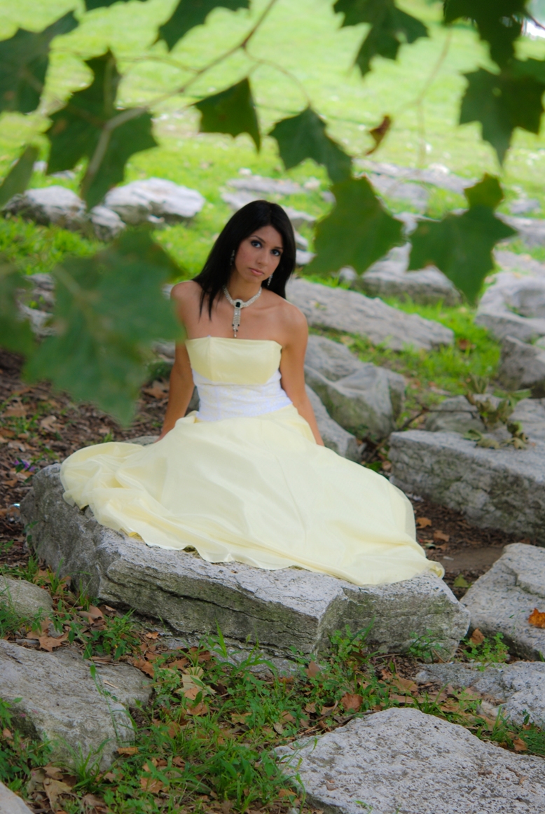 Female model photo shoot of Armana in Forest Park