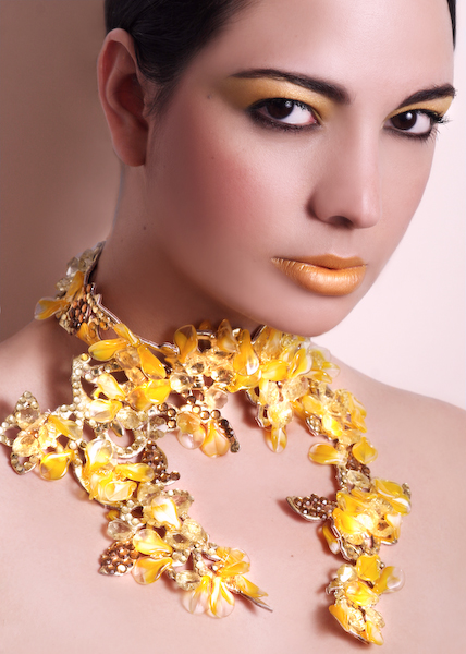 Female model photo shoot of ladynady1 by Jana Hernette, makeup by Celuna Make Up Artist