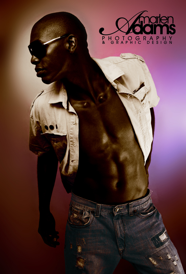 Male model photo shoot of Marlen Adams and Anthony Mulai in Marlen Adams Photography Studio
