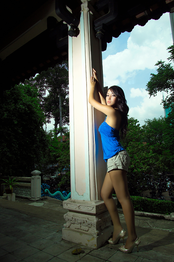 Female model photo shoot of Tracey Oanh Bui in HCM